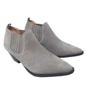 SCHULTZ Jacqueline Bootie Gray Suede NEW